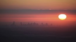 Dandenong Bonzaview B&B Sunset view
